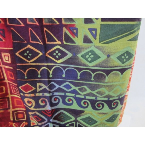 FASHION SEAL Men Hawaiian ALOHA shirt pit to pit 22 slim sz M camp luau vintage - Picture 6 of 7